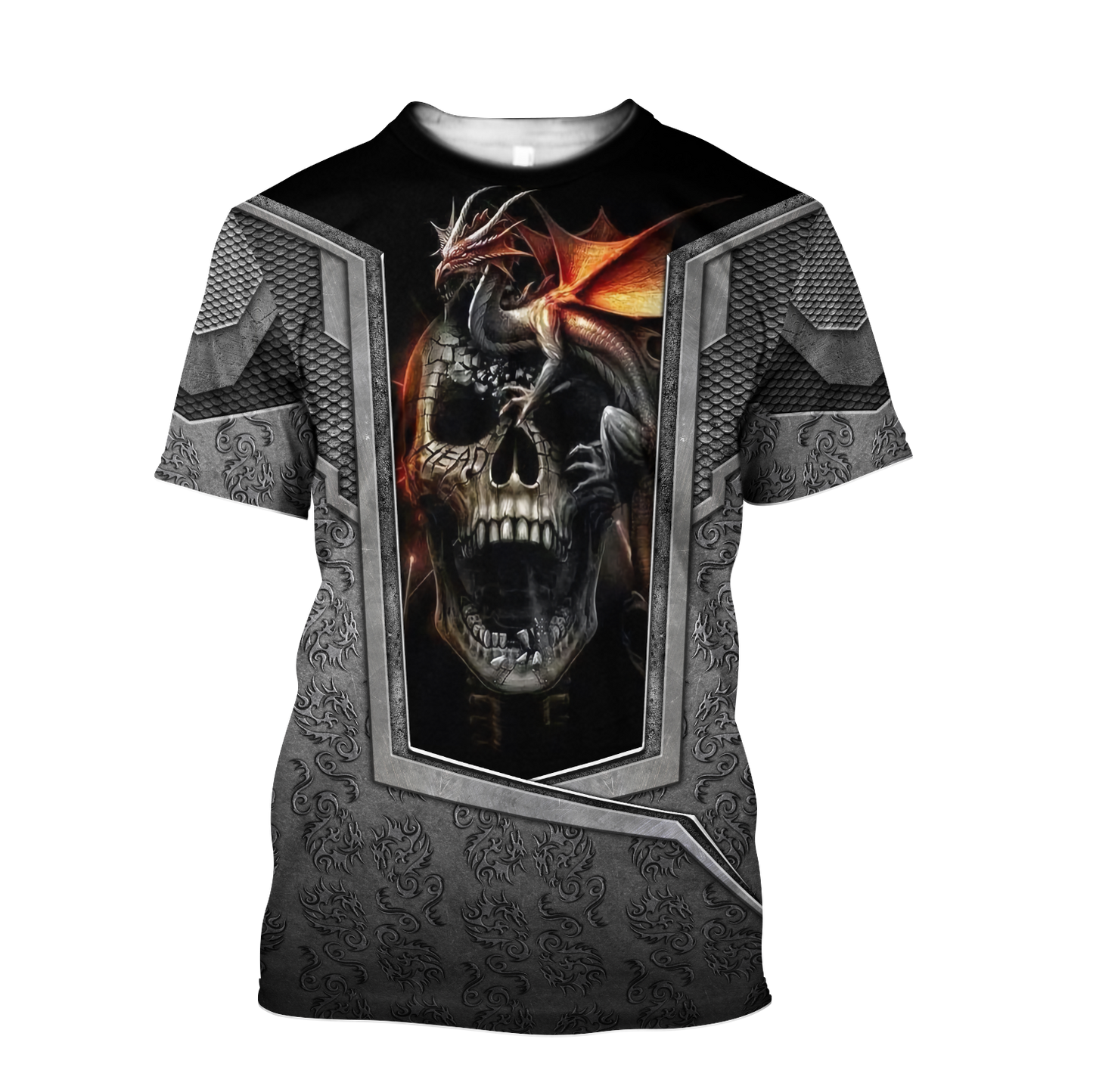 3D Tattoo and Dungeon Dragon Hoodie HAC020112-Apparel-NM-T-shirt-S-Vibe Cosy™