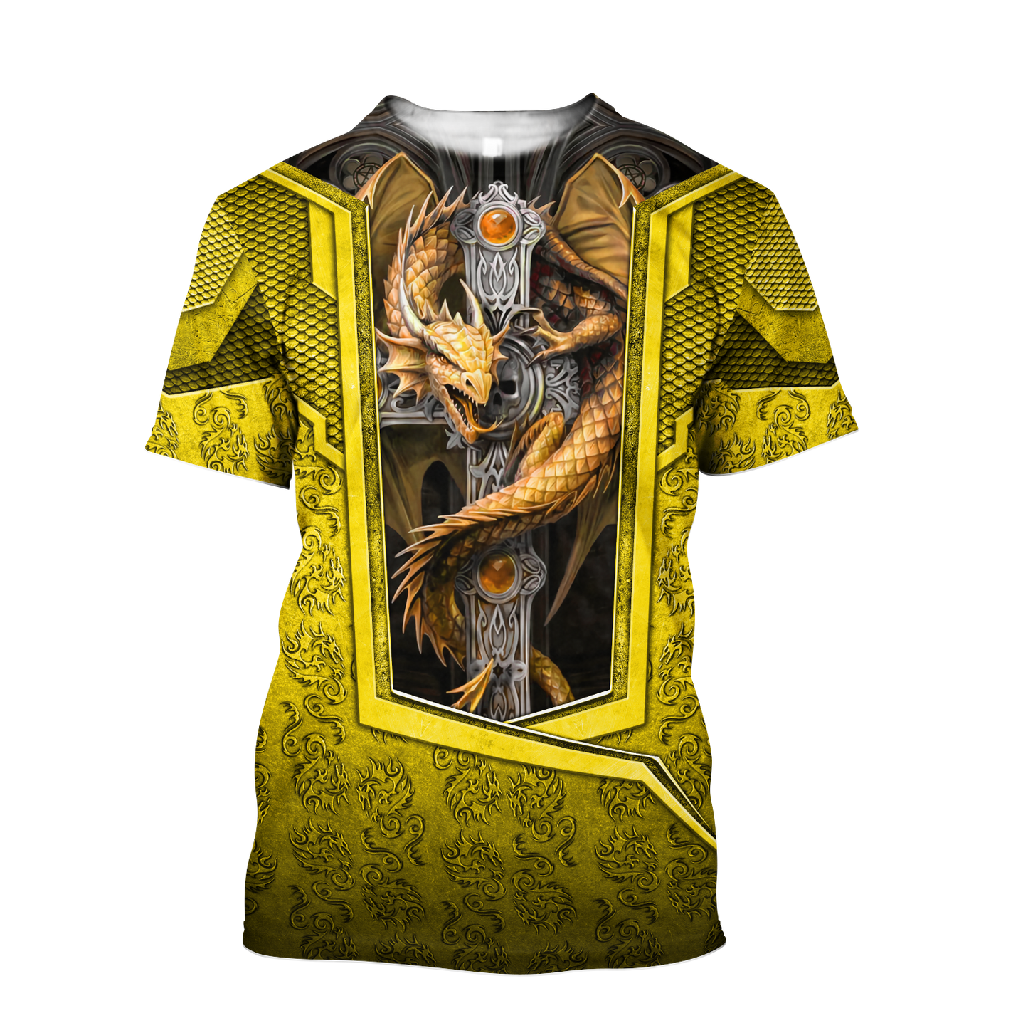 3D Tattoo and Dungeon Dragon Hoodie HAC301203-Apparel-NM-T-shirt-S-Vibe Cosy™