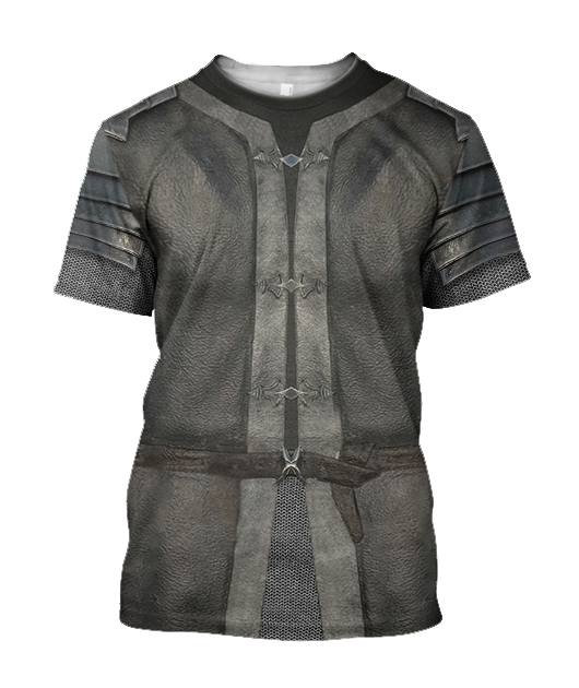 3D ALL OVER PRINTED CHAINMAIL KNIGHT MEDIEVAL ARMOR TOPS MP912 - Amaze Style™-Apparel