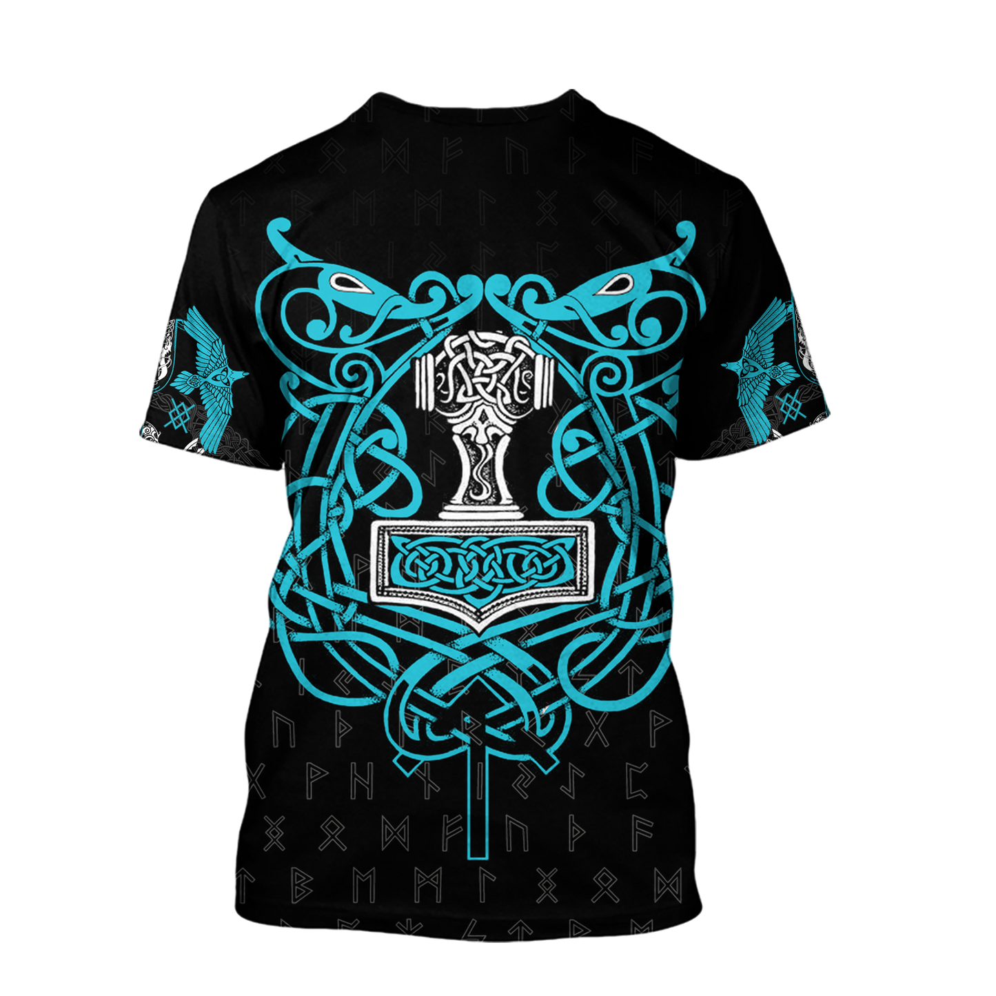 3D All Over Printed Raven And Odin version 2.0 - Amaze Style™-Apparel