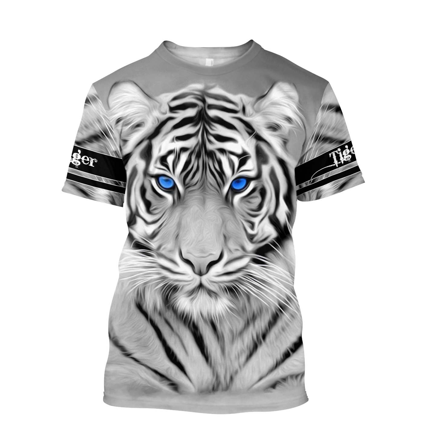 White Tigar 3D All Over Printed Shirts For Men and Women DQB08172003