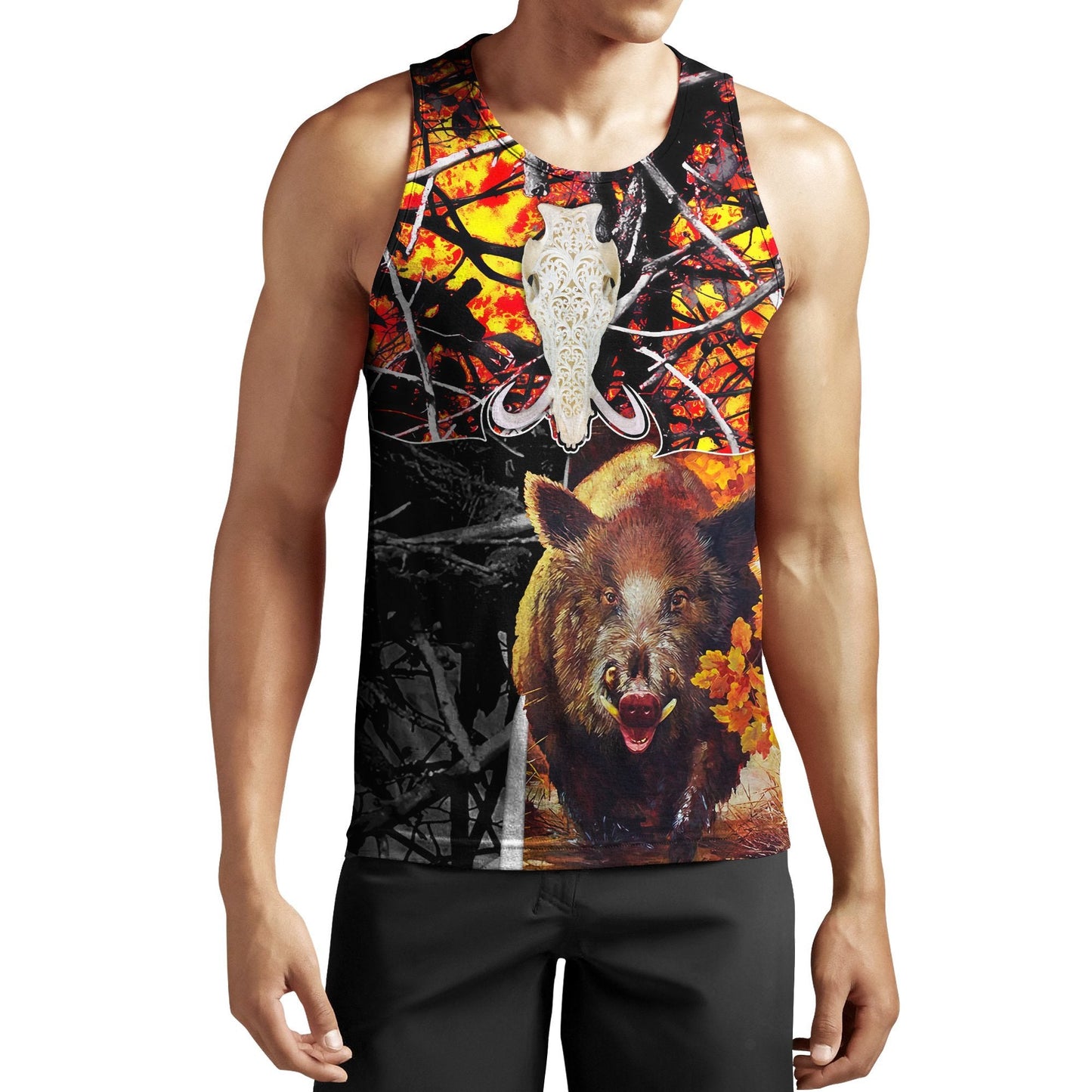 BOAR HUNTING CAMO 3D ALL OVER PRINTED SHIRTS FOR MEN AND WOMEN JJ221201 PL - Amaze Style™-Apparel