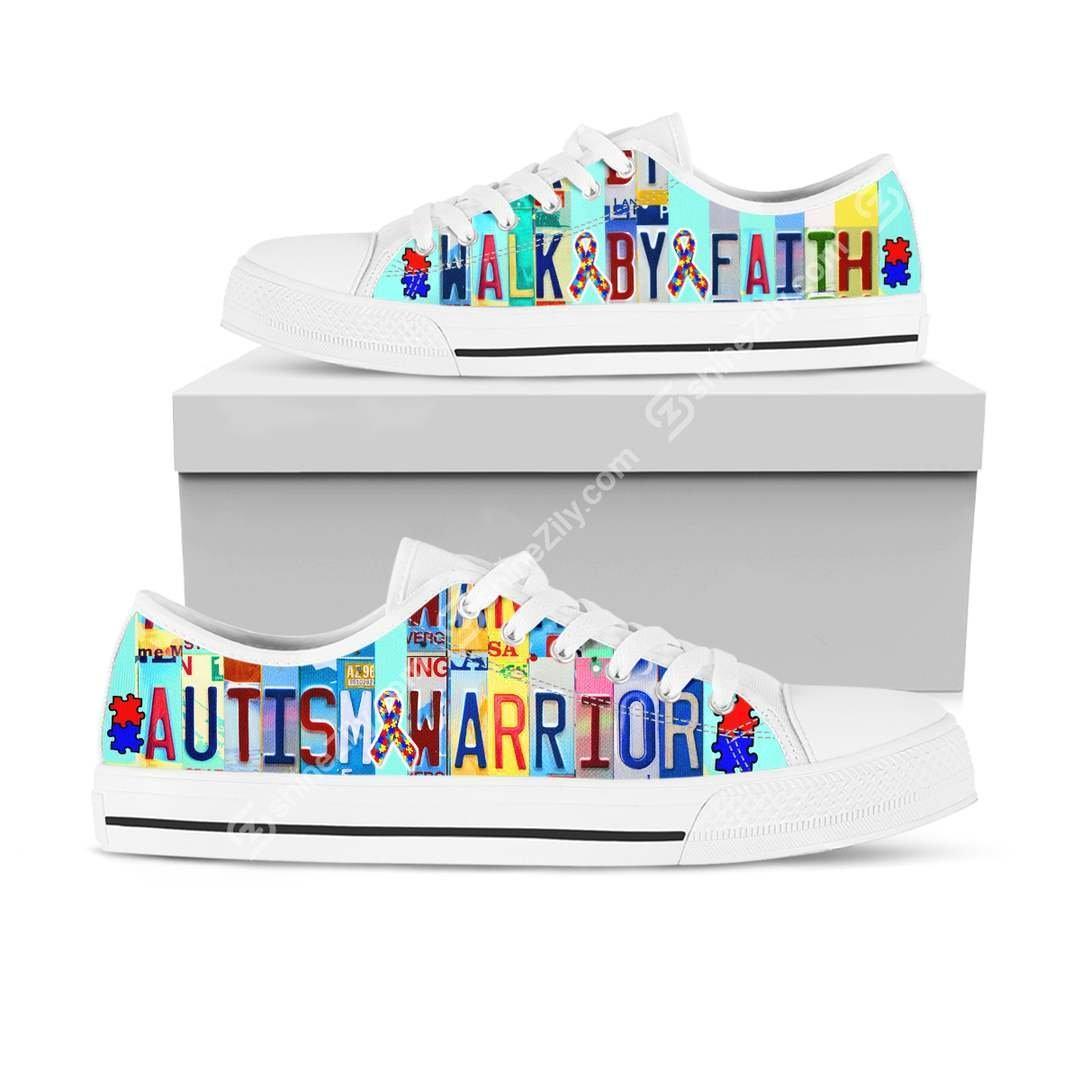Autism Warrior Low Top Shoes TA031311 - Amaze Style™-