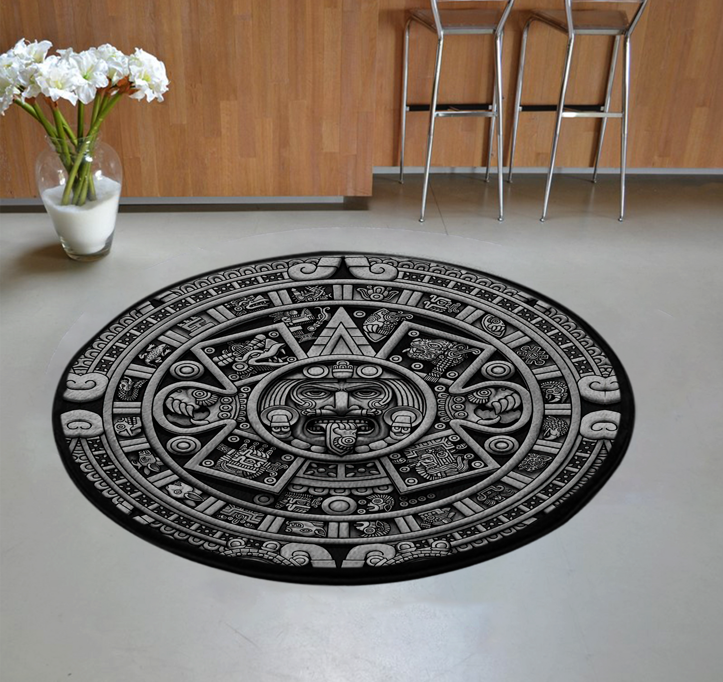 Aztec Circle Rug