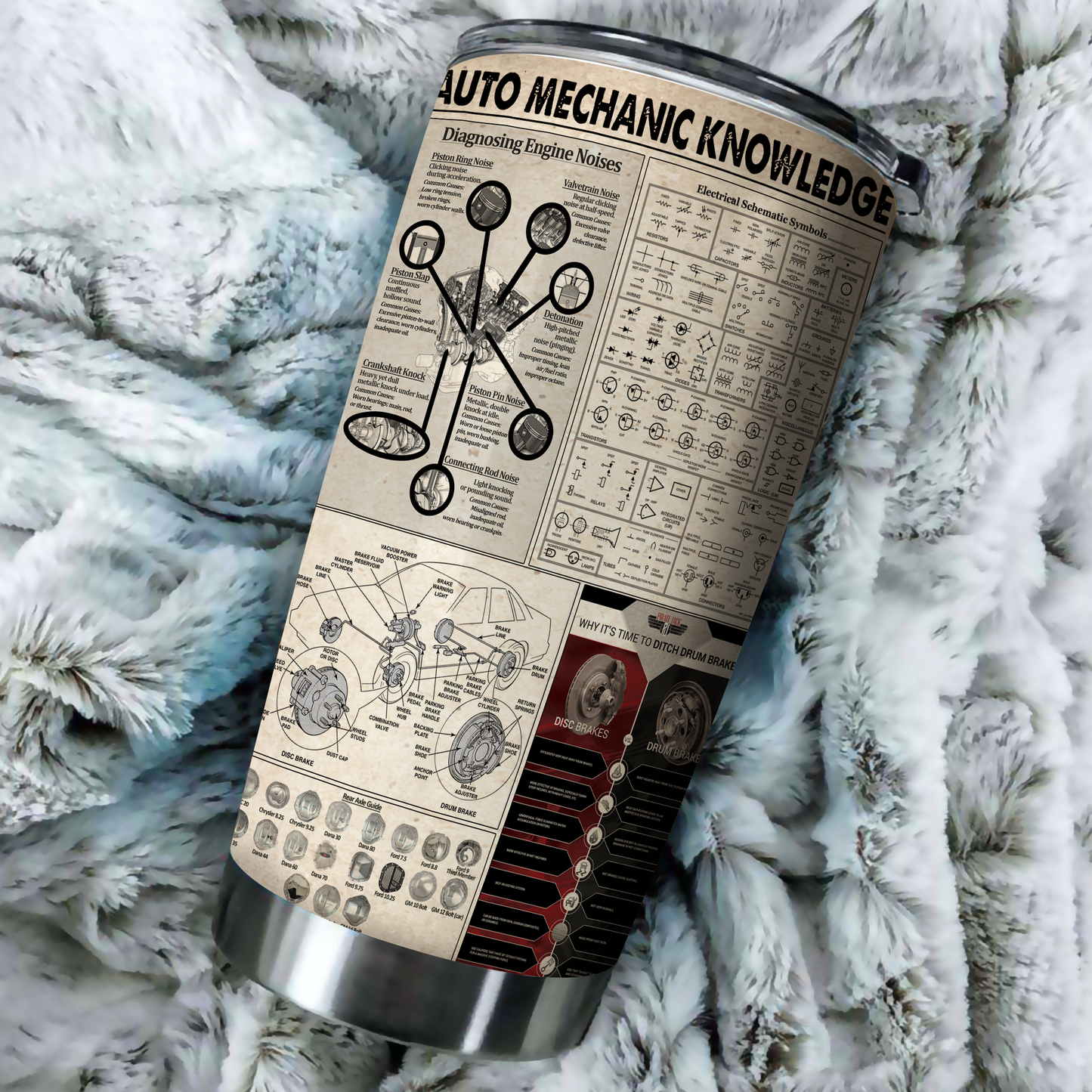 Auto Mechanic Knowledge Tumbler TN