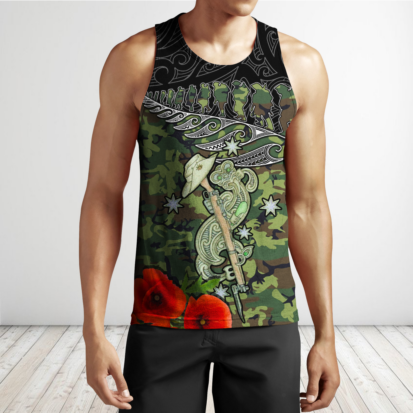 Tiki Lest We Forget Maori Pi240201 - Amaze Style™-Apparel