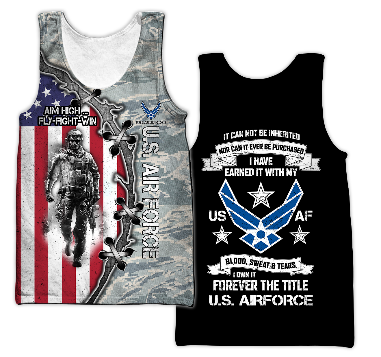 All Over Printed U.S Air Force Hoodie Pi29082001-MEI