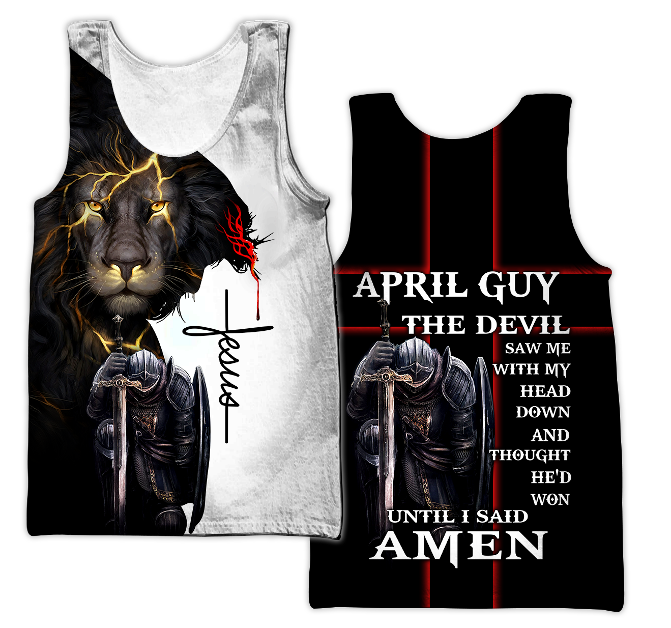 April Guy- Untill I Said Amen 3D All Over Printed Shirts For Men and Women Pi250501S4