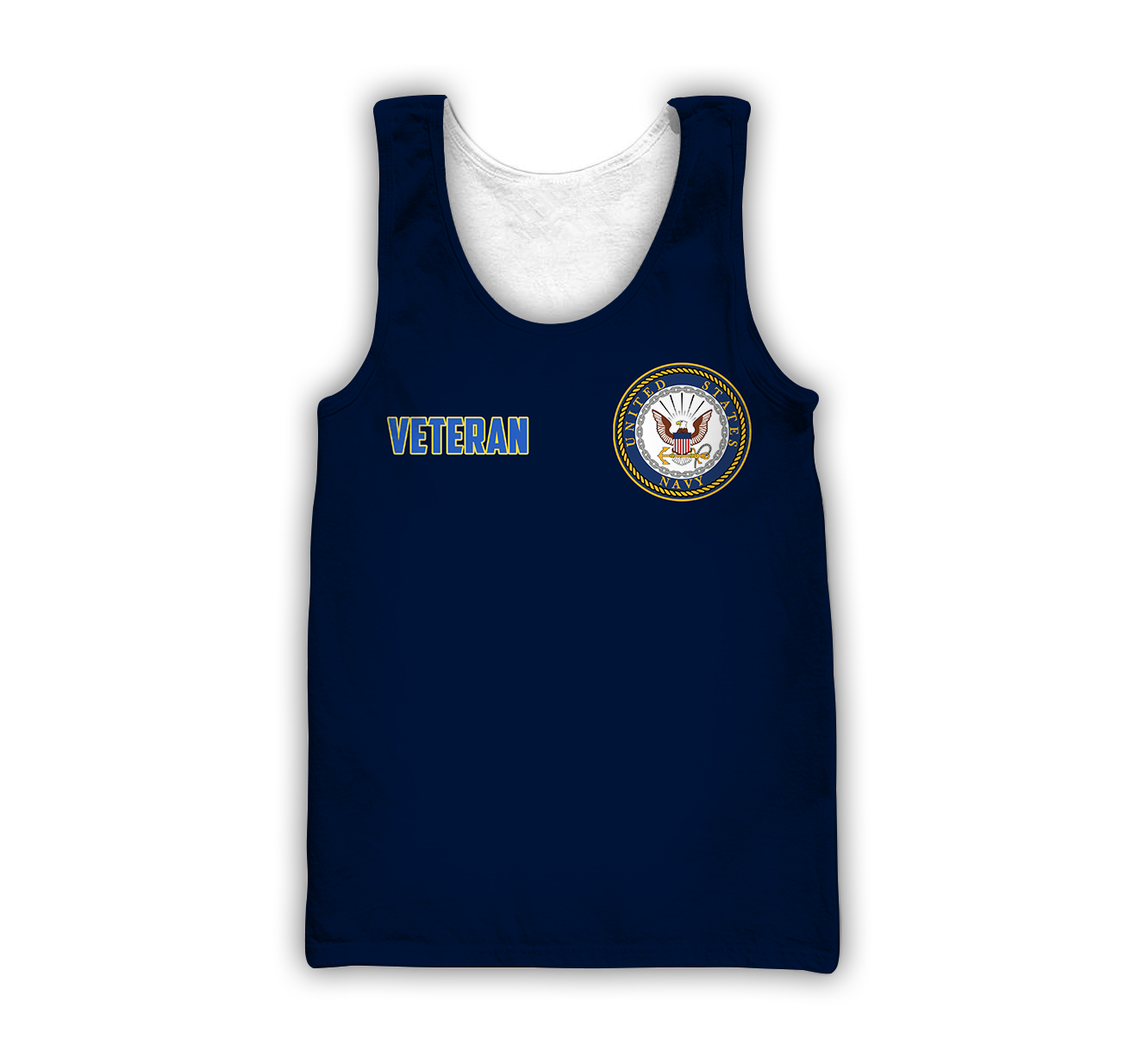 All Over Printed Navy Veteran Hoodie TR2808203-MEI