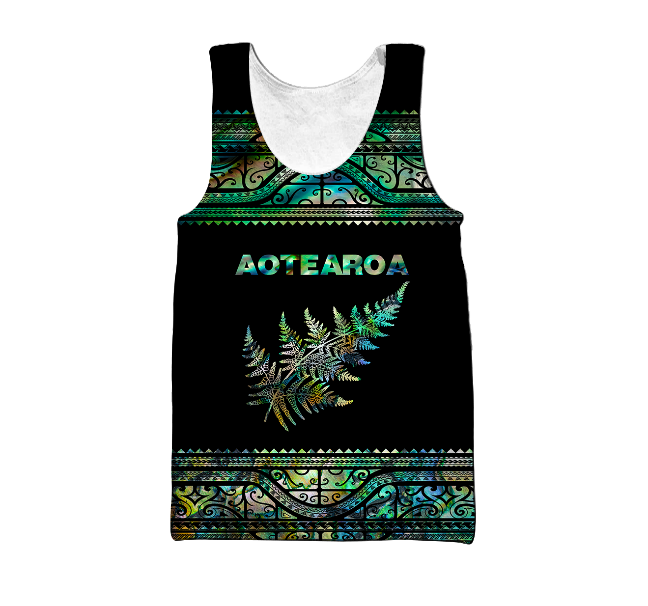 Aoteatoa New Zealand Maori Silver Fern - Paua Shell 3d all over printed shirt and short for man and women