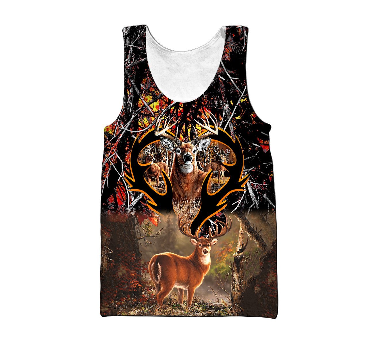Amazing Deer Hunting 3D All Over Printed Shirts For Men MH2808203-LAM