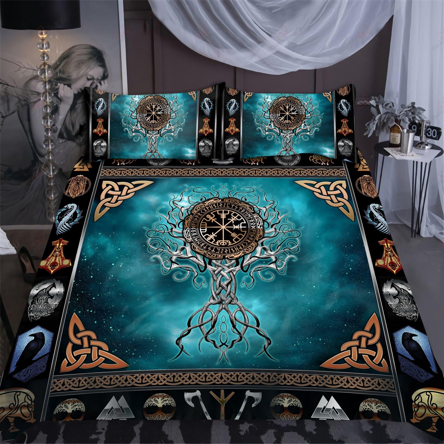 VIKING TREE OF LIFE - BEDDING SET