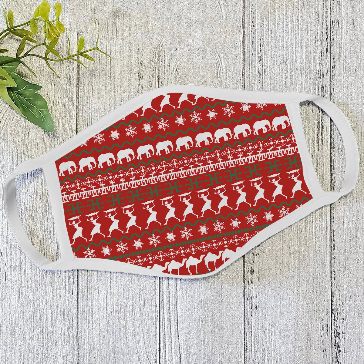 African Pattern Face Mask ML