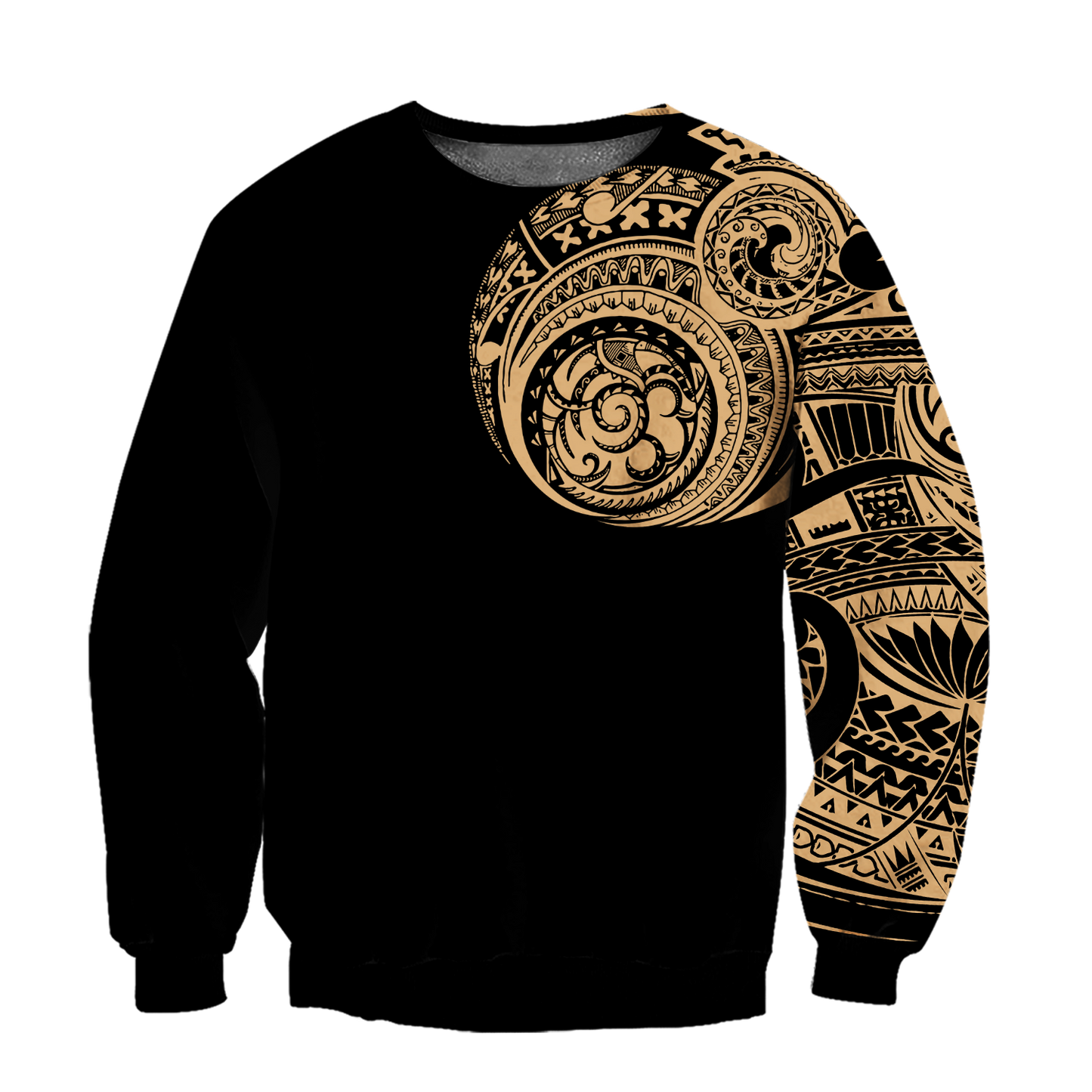 Amazing Polynesian Traditional Tattoo Unisex Deluxe Hoodie ML