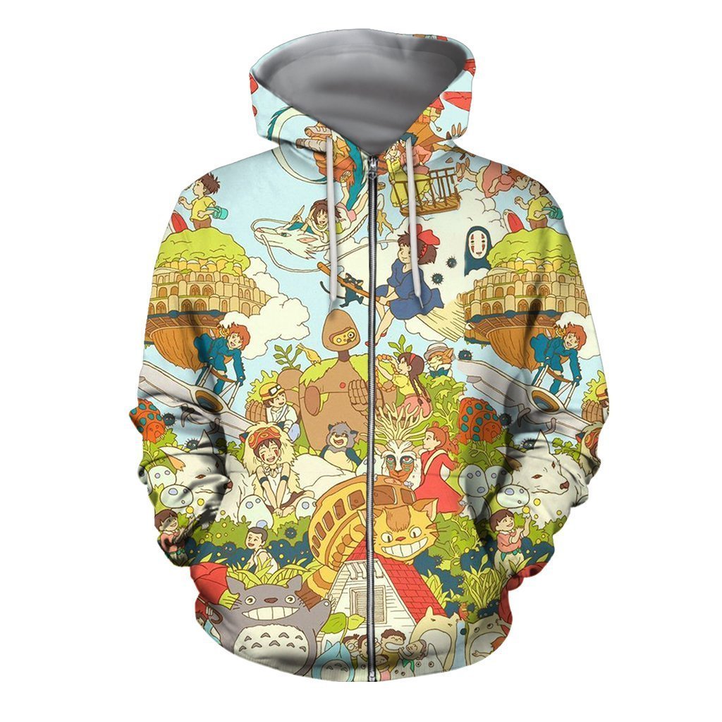 3D All Over Print Anime Japan Hoodie - Amaze Style™-Apparel