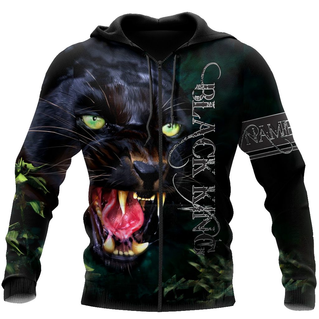 Black King Panther Personalized Unisex Deluxe Hoodie ML