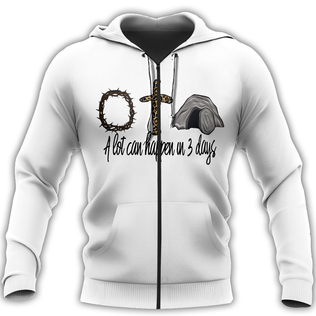 A Lot Can Happen in 3 Days - T-Shirt Style for Men and Women