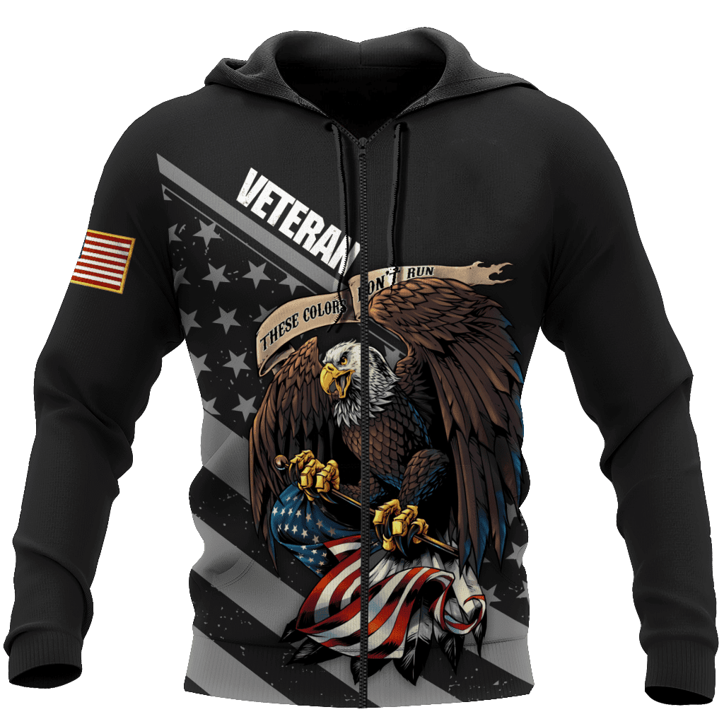 Premium Unique Veterans Polo Shirts Ultra Soft And Comfort Black Collar Black