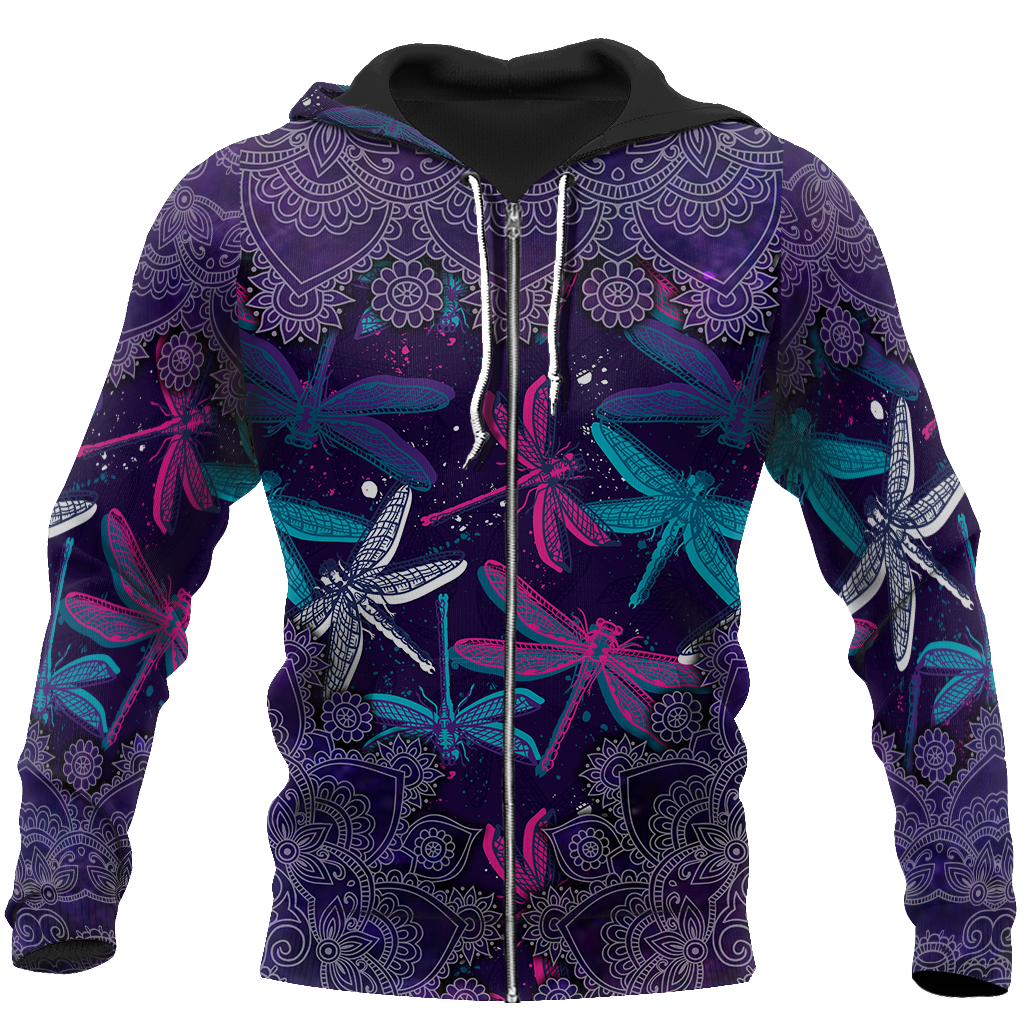 Beautiful Dragonfly 3D All Over Printed Shirts JJ300305 - Amaze Style™-Apparel