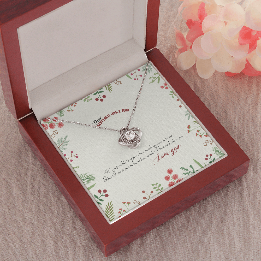 Best Gift For Mother In Law Mother's Day Necklace TH1