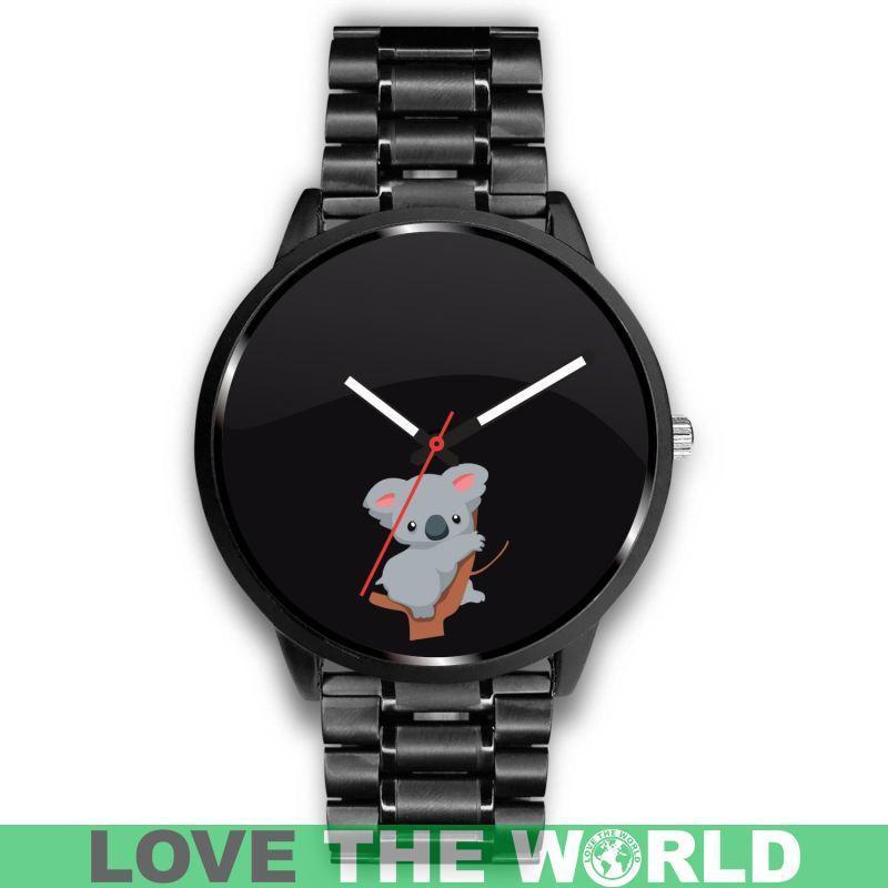 AUSTRALIA KOALA 04 LEATHER/STEEL WATCH H5 - Amaze Style™-LEATHER-STEEL WATCHES