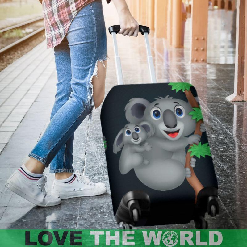Australia Koala Symbol Luggage Cover 02 NN8 - Amaze Style™-LUGGAGE COVERS