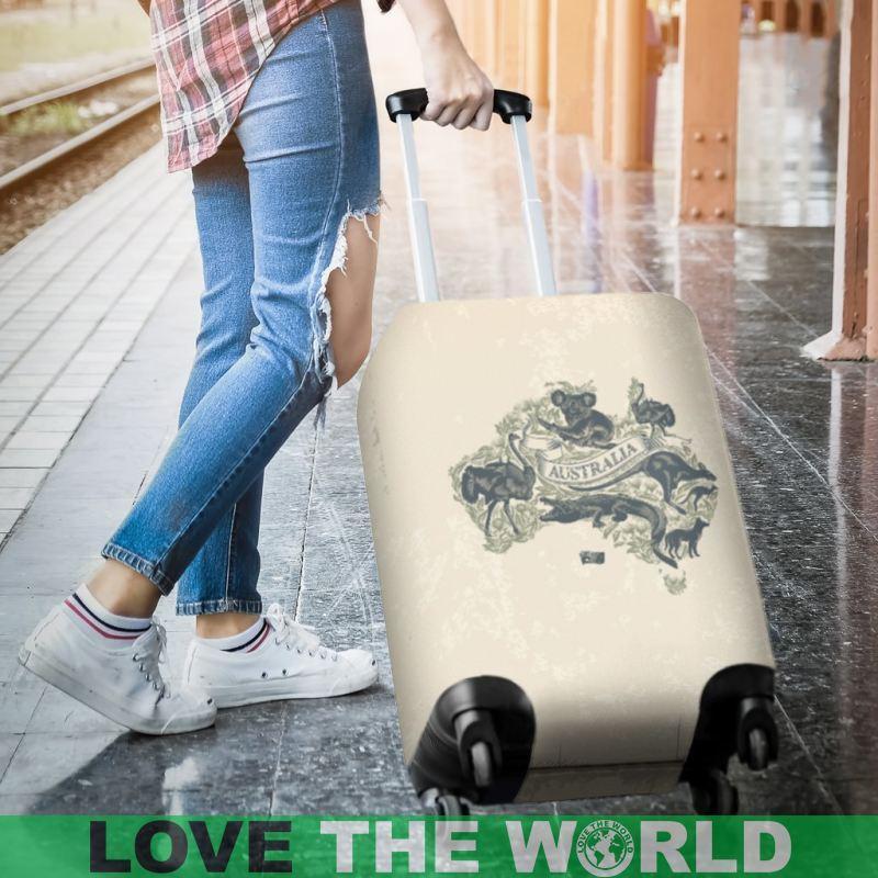 AUSTRALIA LUGGAGE COVER 02 K5 - Amaze Style™-LUGGAGE COVERS