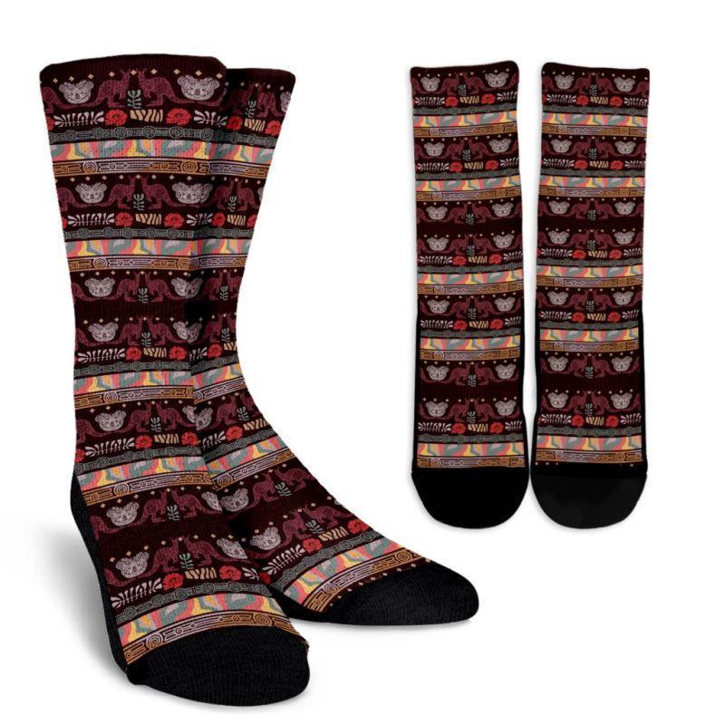 AUSTRALIA PATTERN CREW SOCKS HM1 - Amaze Style™-SOCKS