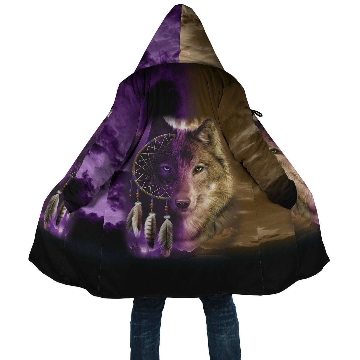 Wolf Tattoo 3D Over Printed Unisex Shirts