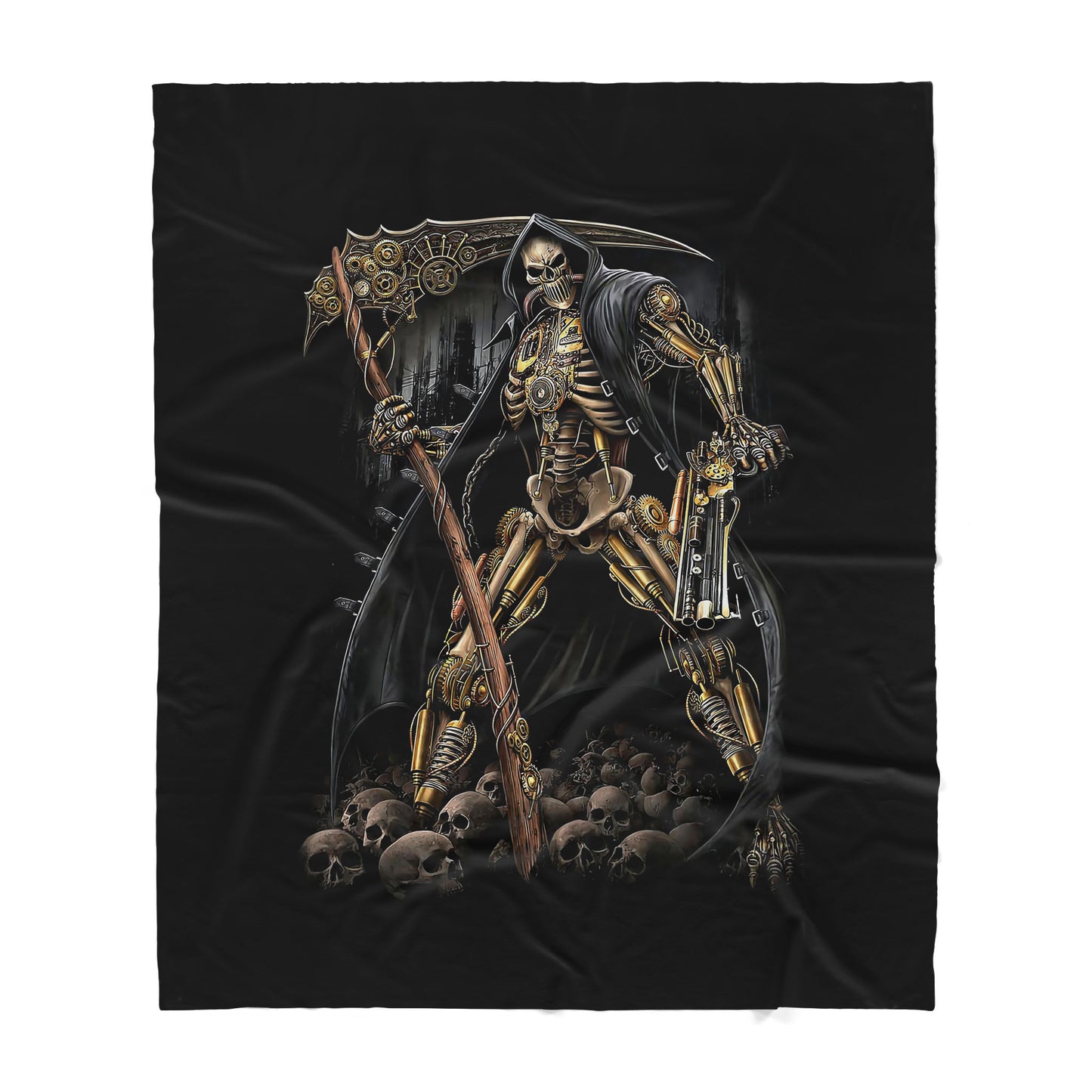 Steampunk Sherpa Blanket