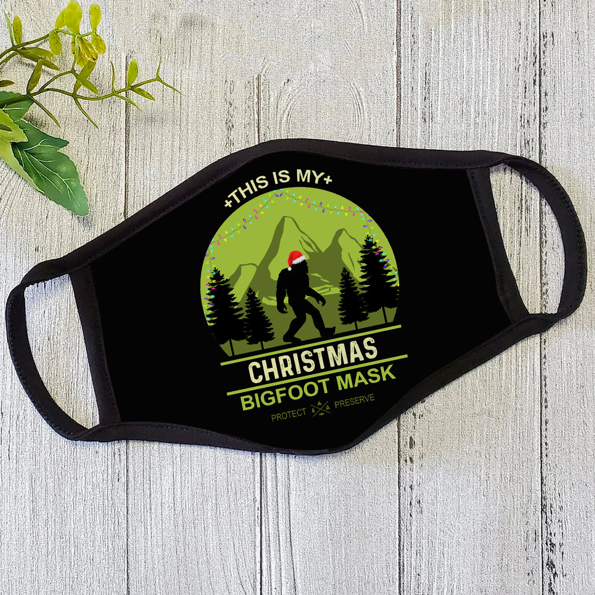 Bigfoot Mask Polyblend Face Mask DL