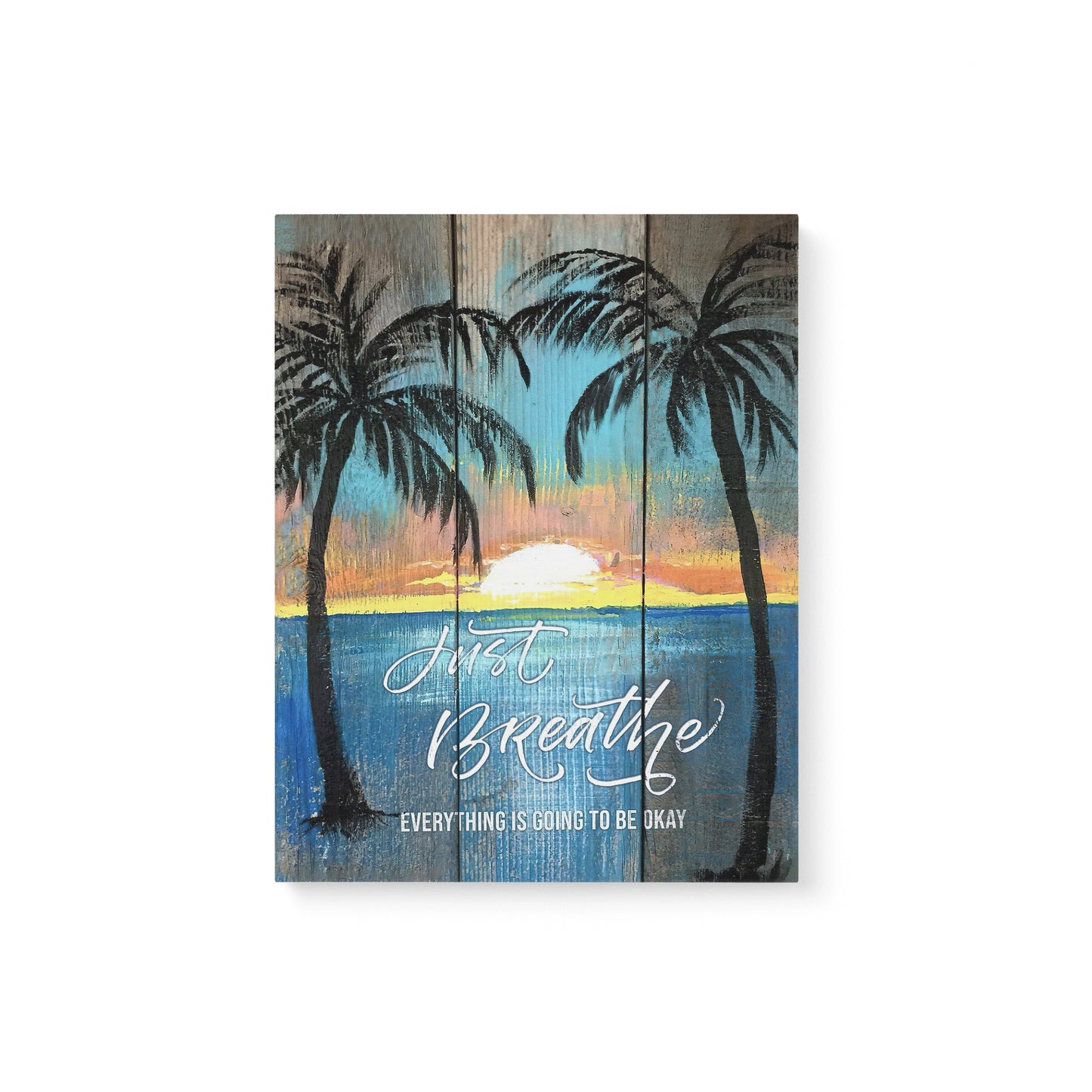 Beach Canvas Just Breath