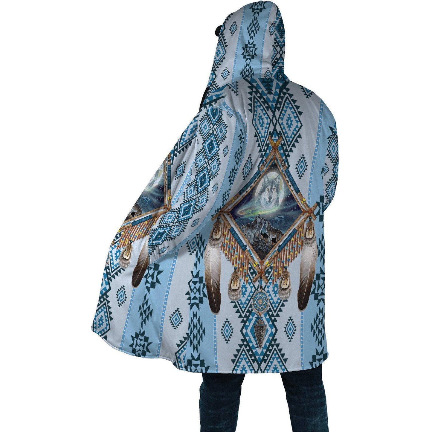 Wolf Native American 3D All Over Printed Unisex Shirts