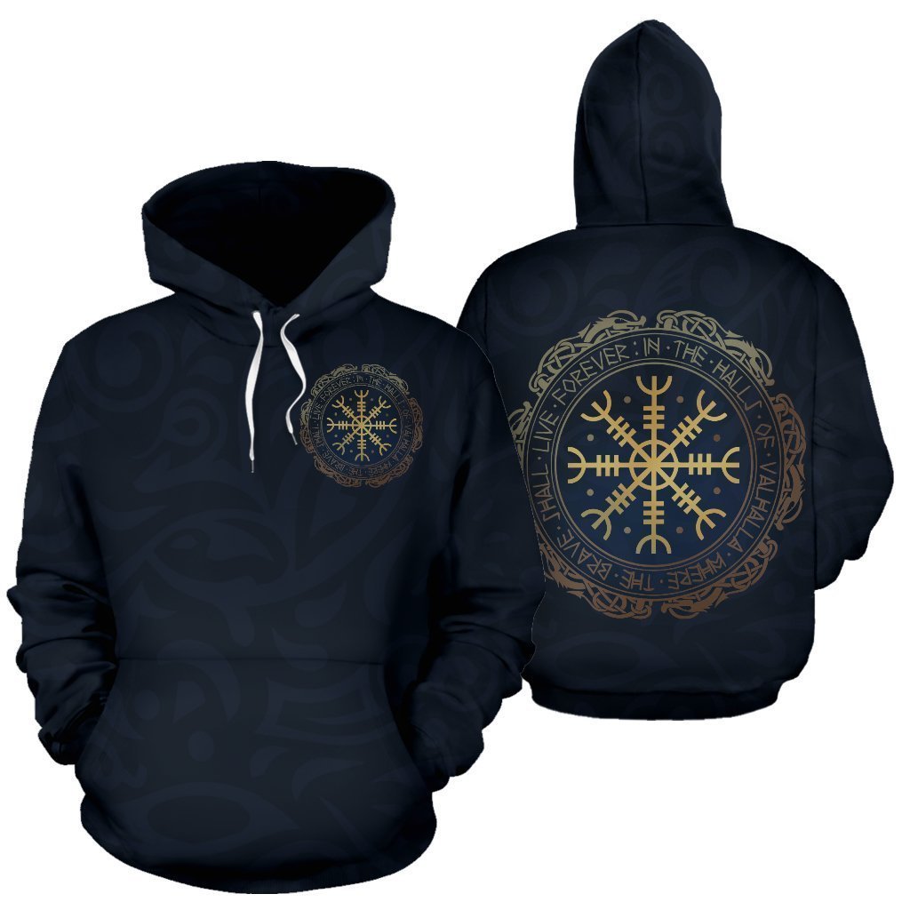 Viking All Over Hoodie - Amaze Style™-ALL OVER PRINT HOODIES (P)