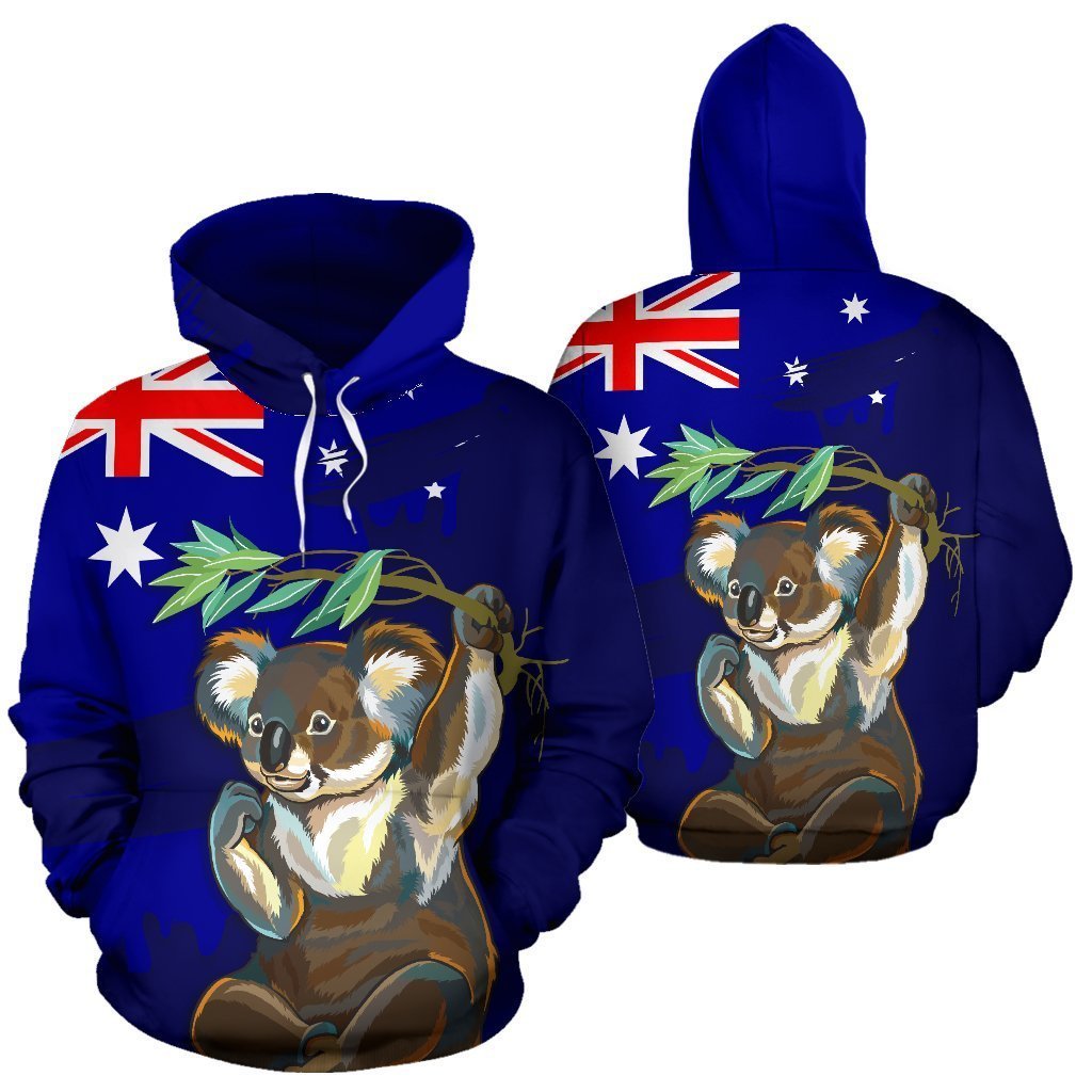 Australia Koala All Over Hoodie 02 JT6 - Amaze Style™-ALL OVER PRINT HOODIES (P)