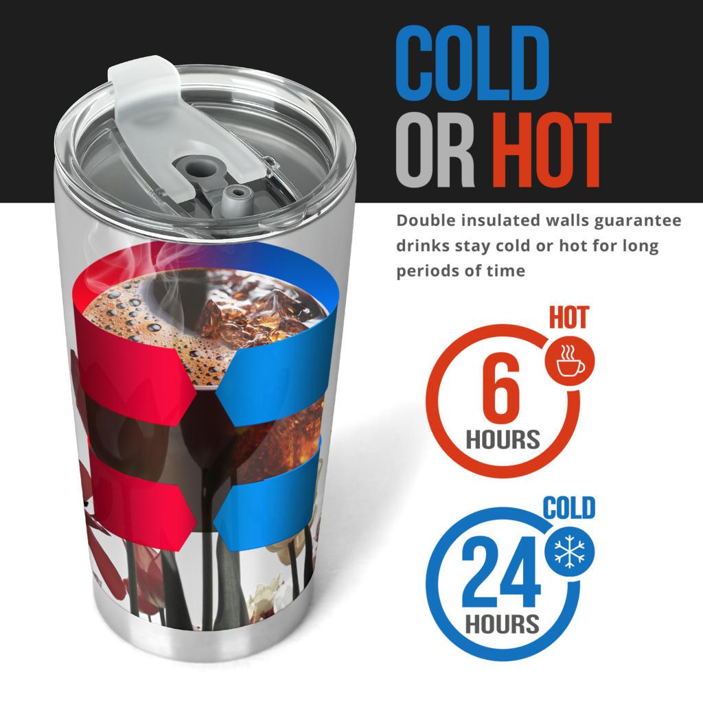 Tulip Tumbler-Amaze Style™-Tumbler - Tulip Tumbler-20oz Large-Vibe Cosy™