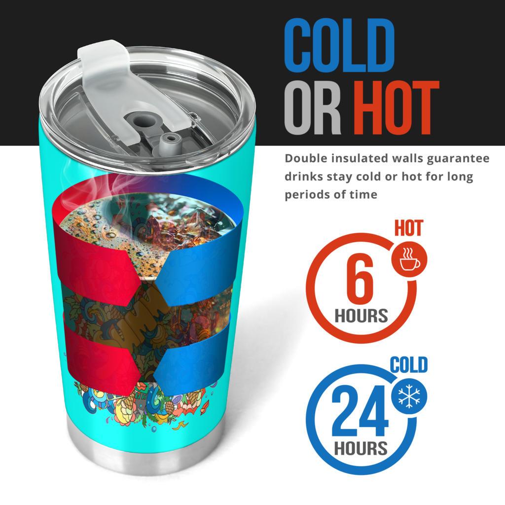 Summer Azzurro-Amaze Style™-Tumbler - Summer Azzurro-20oz Large-Vibe Cosy™