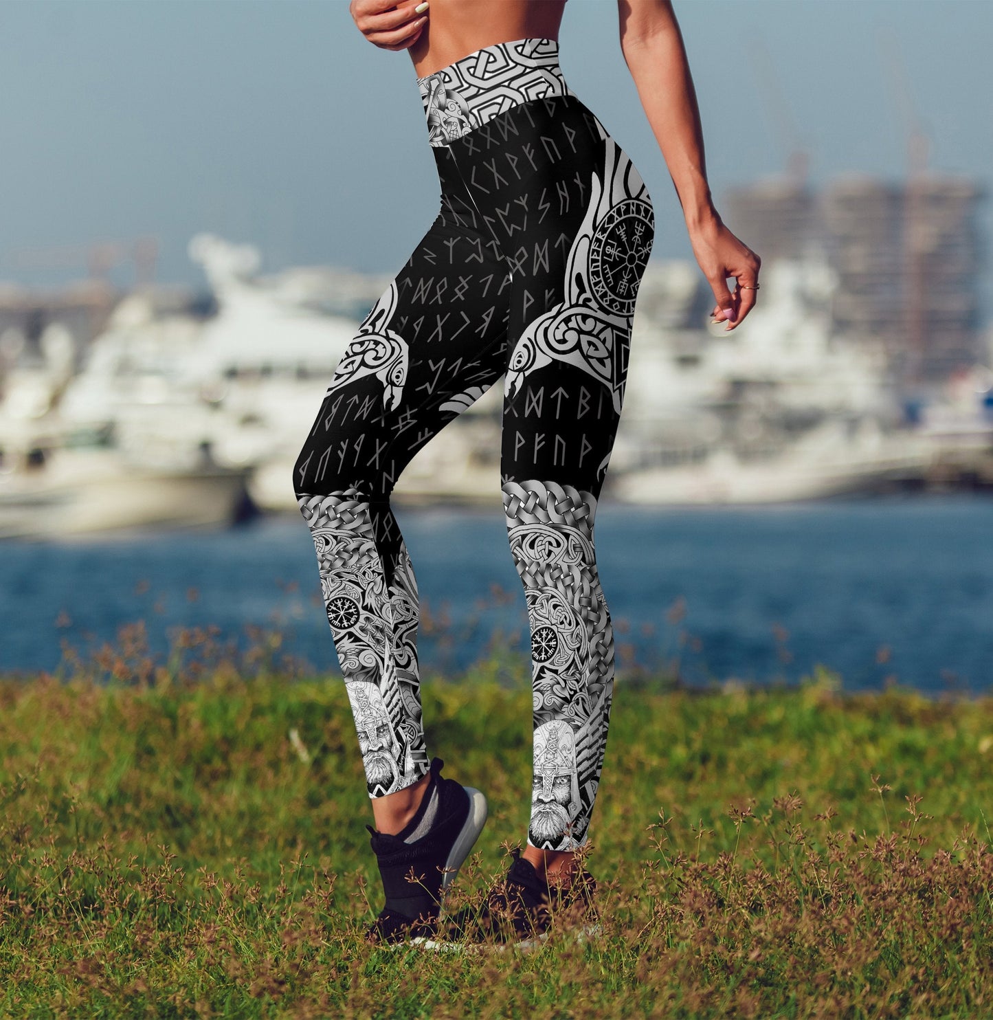 Vikings - The Raven of Odin Tattoo version 2.0 - Amaze Style™-Apparel