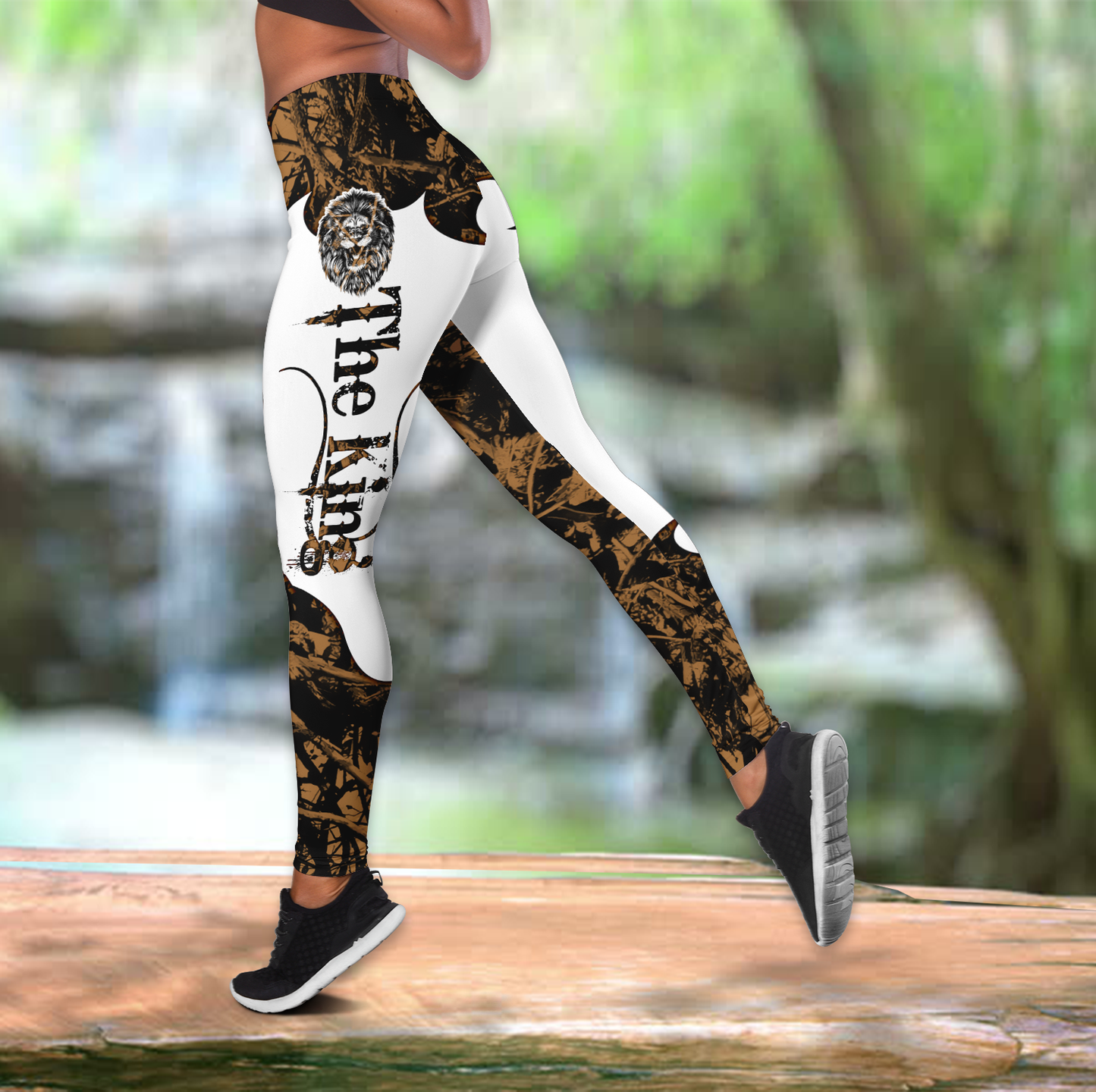 tattoos legging + hollow tank combo JJW190820001