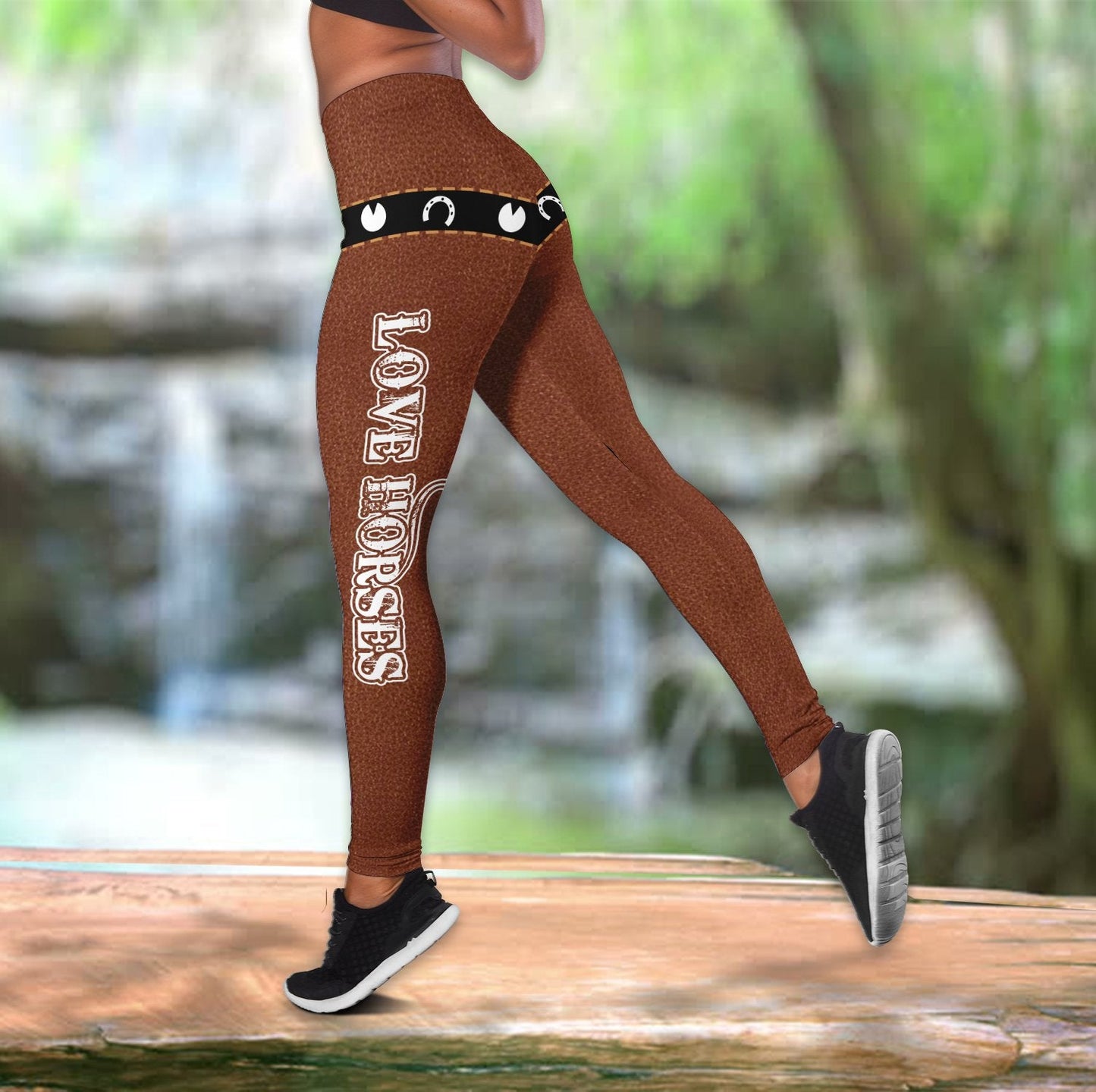 Appaloosa Horse Horse Combo Tank + Legging Pi300303 - Amaze Style™-Apparel