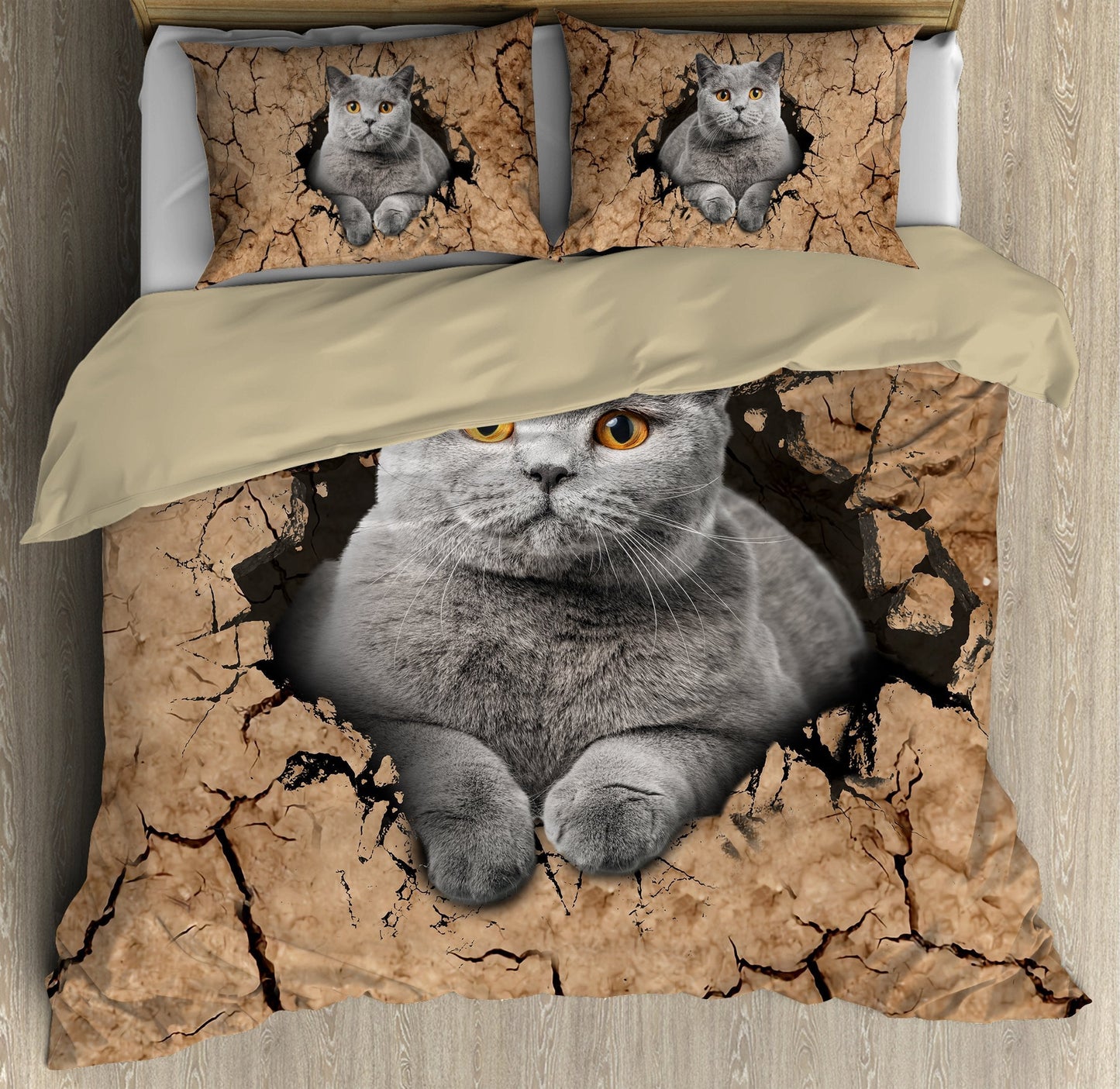 American Short Hair Cat Bedding Set DQB07242005