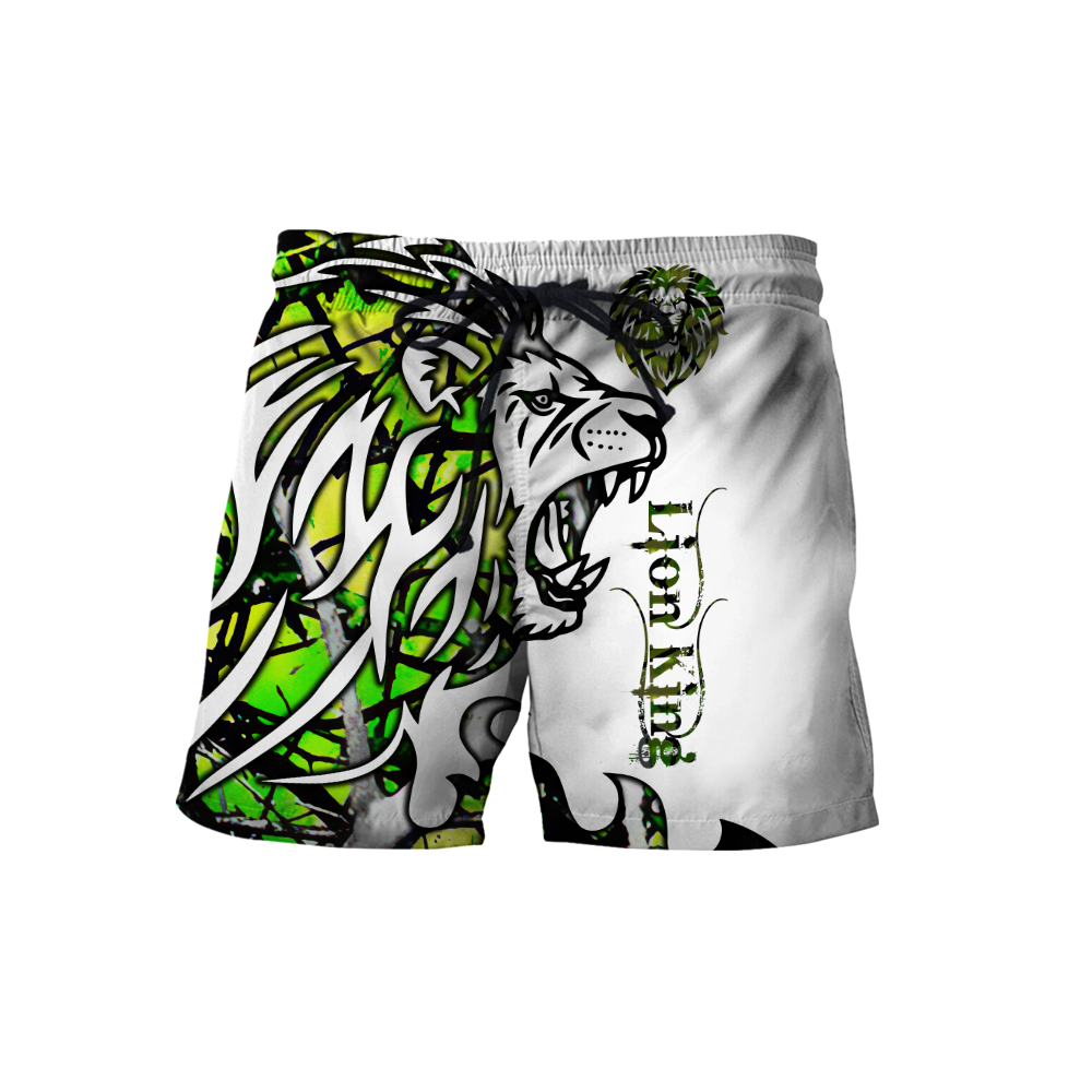 Beautiful Lion green Tattoo camo 3D all over printed shirts for men and women DD05272002S - Amaze Style™-Apparel