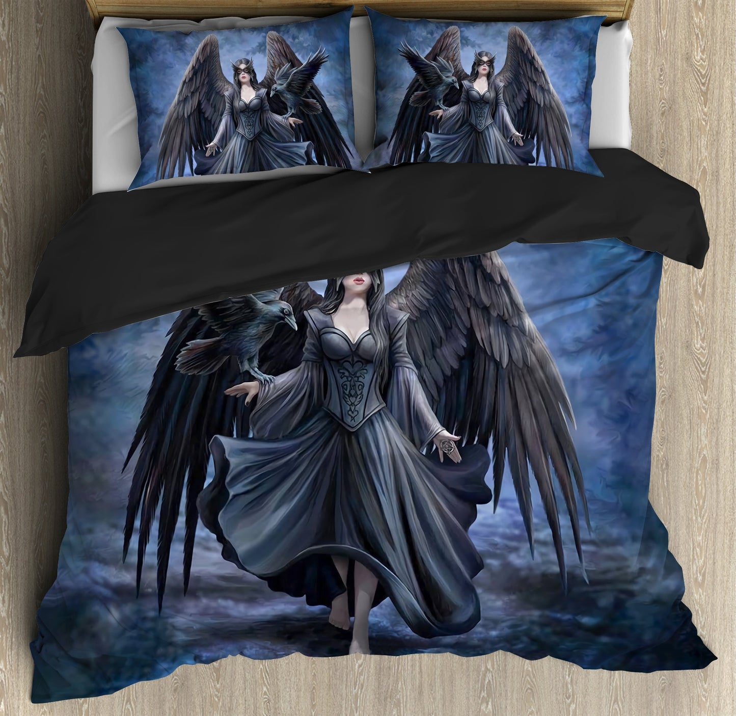 Angel & Demon Gothic Art Bedding Set HAC110702-NM-Bedding Set-NM-Twin-Vibe Cosy™
