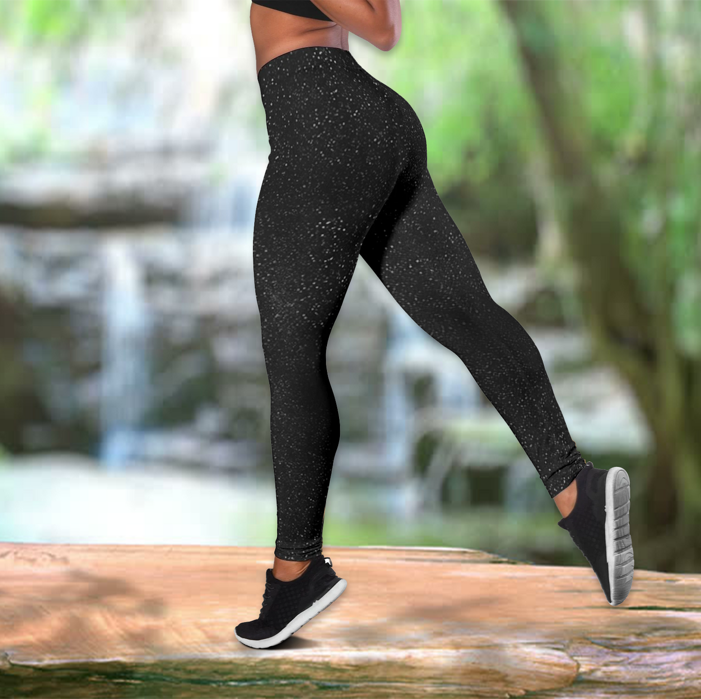 Black Queen African Culture Legging & Tank top ML240602-Apparel-ML-S-No Tank-Vibe Cosy™