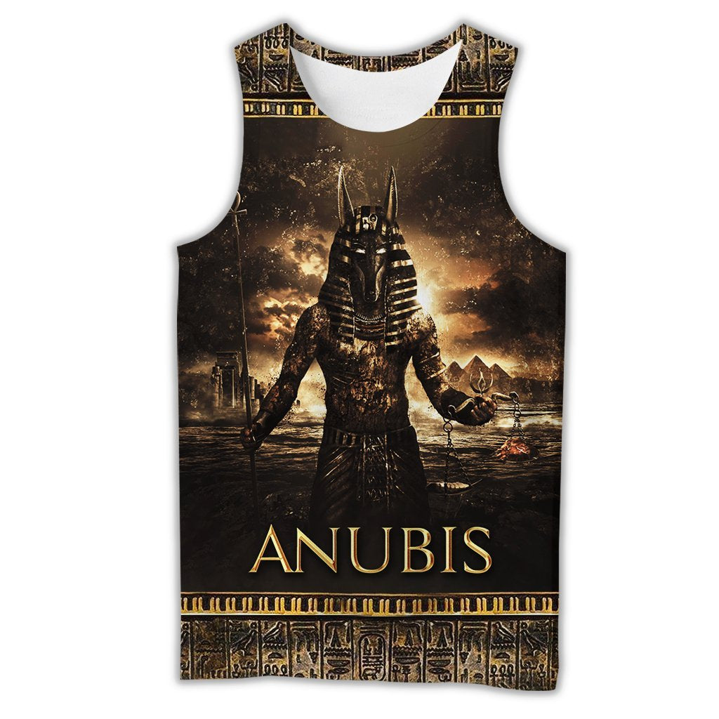 Ancient Egypt Anubis 3D All Over Printed Clothes Hoodie MP030305 - Amaze Style™-Apparel