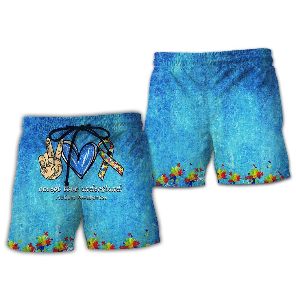 Autism 3D All Over Printed Hoodie Shirt MP040301-Apparel-MP-Shorts-S-Vibe Cosy™