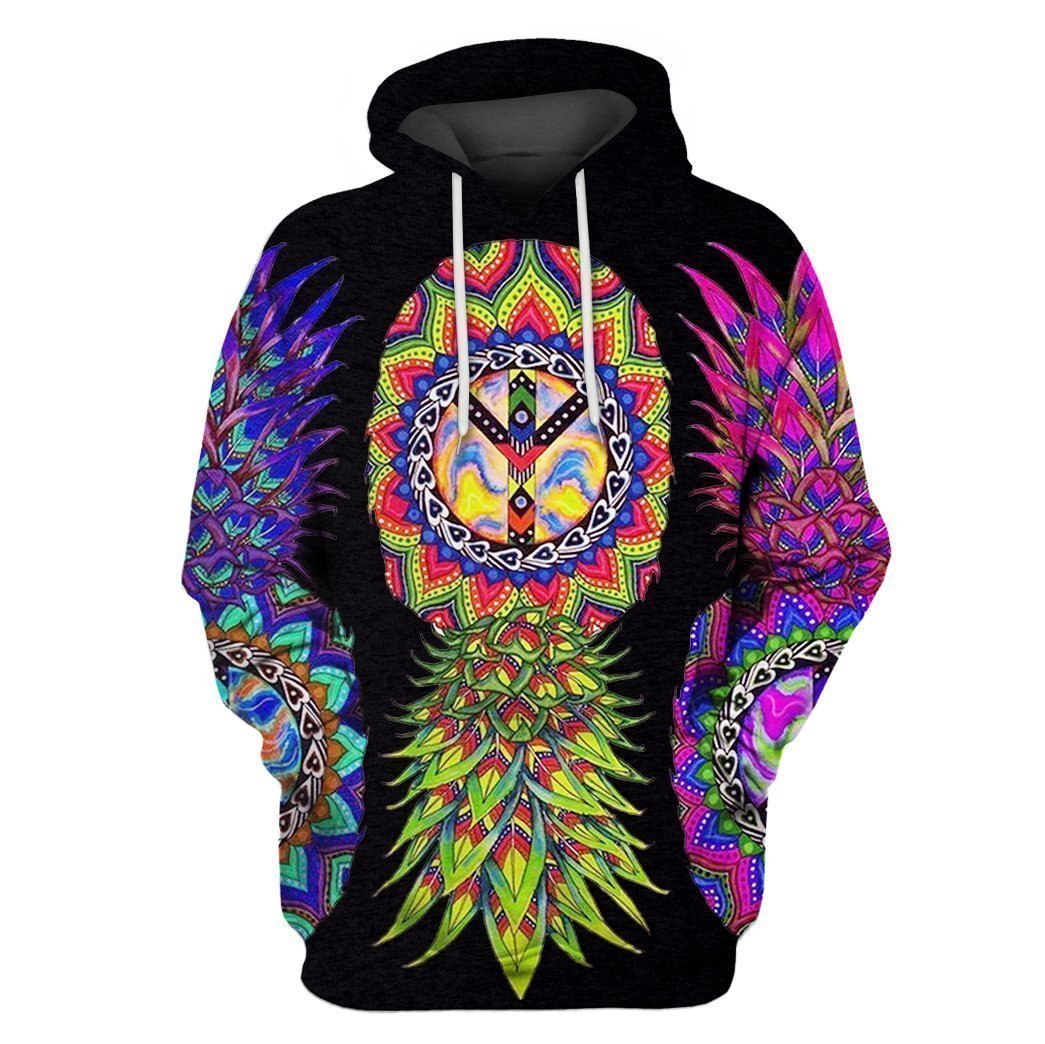 3D AOP Pineapple Shirt-Apparel-6teenth World-hoodie-S-Vibe Cosy™