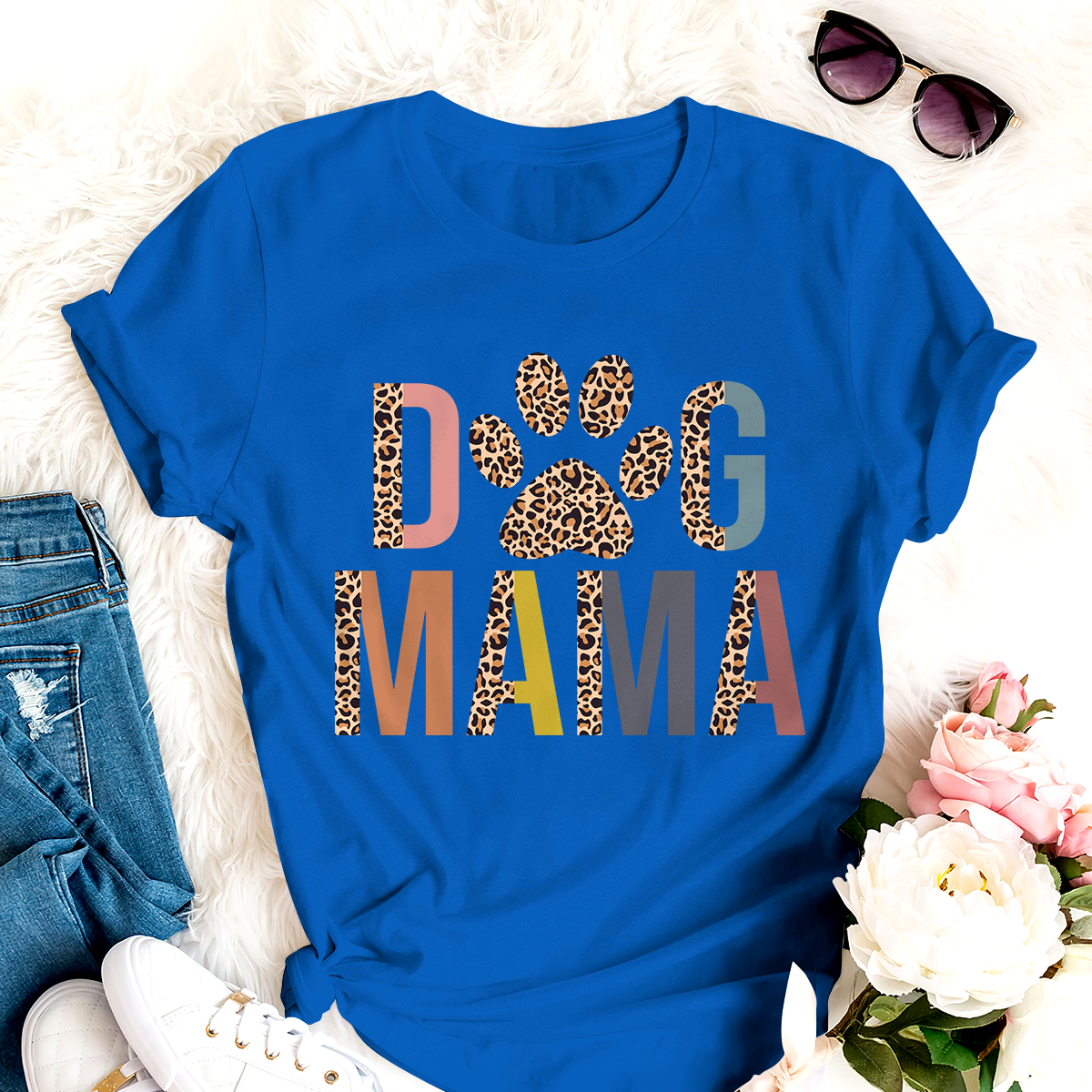 Dog Mama Special T-shirt For Dog Lover