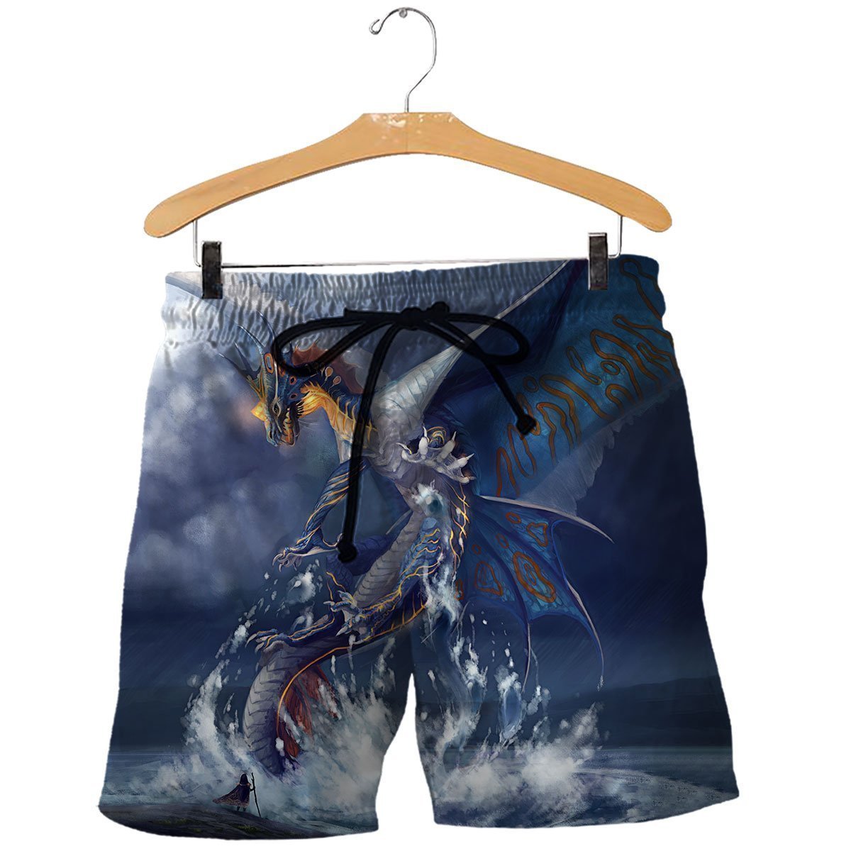 3D All Over Printed Blue Dragon Shirts - Amaze Style™-Apparel