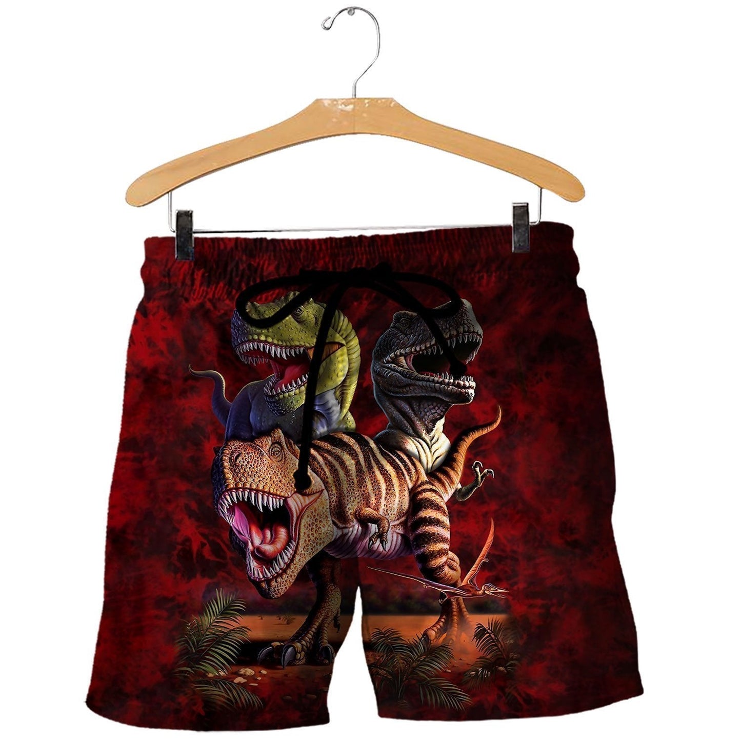 3D All Over Printed T-Rex Collage Shirts and Shorts - Amaze Style™-Apparel